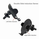 C11 Infrared Sensing Automatic Car Air Outlet Bracket Qi Standard Wireless Charger(Black)