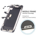 Original LCD Screen and Digitizer Full Assembly with Earpiece Speaker Flex Cable for iPhone XS Max
