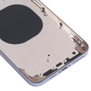Back Housing Cover with Appearance Imitation of iP13 Pro Max for iPhone XS Max(Blue)