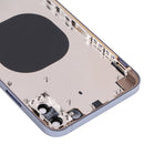 Back Housing Cover with Appearance Imitation of iP13 Pro Max for iPhone XS Max(Blue)