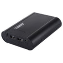 TOMO P4 USB Smart 4 Battery Charger with Indicator Light for 18650 Li-ion Battery (Black)
