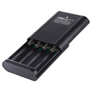 TOMO P4 USB Smart 4 Battery Charger with Indicator Light for 18650 Li-ion Battery (Black)