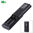 TOMO P2 USB Smart 2 Battery Charger with Indicator Light for 18650 Li-ion Battery(Black)