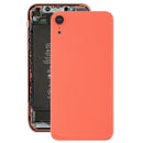 Battery Back Cover with Back Camera Bezel & Lens & Adhesive for iPhone XR(Pink)