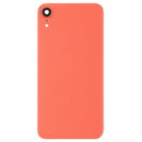 Battery Back Cover with Back Camera Bezel & Lens & Adhesive for iPhone XR(Pink)