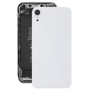 Battery Back Cover with Back Camera Bezel & Lens & Adhesive for iPhone XR(White)