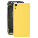 Battery Back Cover with Back Camera Bezel & Lens & Adhesive for iPhone XR(Yellow)