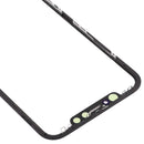 Front Screen Outer Glass Lens with Frame + OCA Optically Clear Adhesive for iPhone XR(Black)