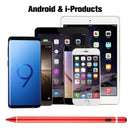 Active Capacitive Stylus for iPod touch / iPad mini & Air & Pro / iPhone(Red)