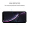 9H 2.5D Ultrathin Silk-screen Carbon Fiber Full Screen Protector Film for iPhone 11 / XR(Black)