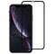 9H 2.5D Ultrathin Silk-screen Carbon Fiber Full Screen Protector Film for iPhone 11 / XR(Black)