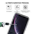 9H 2.5D Ultrathin Silk-screen Carbon Fiber Full Screen Protector Film for iPhone 11 / XR(White)
