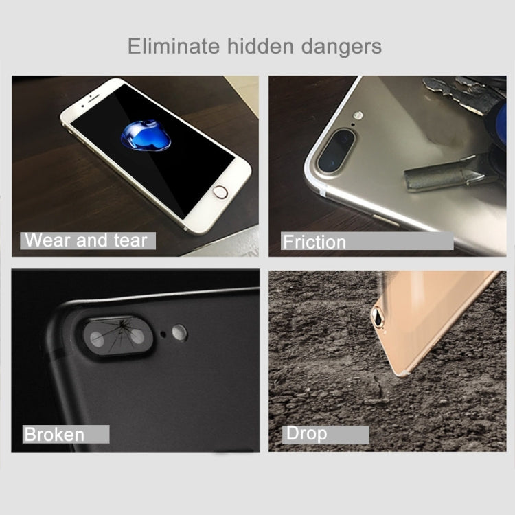 Rear Camera Lens Protection Ring Cover with Eject Pin for iPhone XR (Red)