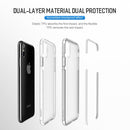 ROCK Guard Series TPE + TPU Soft Case for iPhone XR (White)