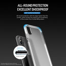 ROCK Guard Series TPE + TPU Soft Case for iPhone XR (White)