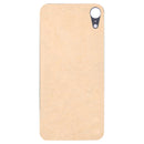 Easy Replacement Big Camera Hole Glass Back Battery Cover with Adhesive for iPhone XR(Coral)