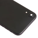 Battery Back Cover Assembly (with Side Keys & Loud Speaker & Motor & Camera Lens & Card Tray & Power Button + Volume Button + Charging Port + Signal Flex Cable & Wireless Charging Module) for iPhone XR(Black)