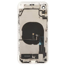 Battery Back Cover Assembly (with Side Keys & Loud Speaker & Motor & Camera Lens & Card Tray & Power Button + Volume Button + Charging Port + Signal Flex Cable & Wireless Charging Module) for iPhone XR(Silver)