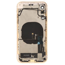 Battery Back Cover Assembly (with Side Keys & Loud Speaker & Motor & Camera Lens & Card Tray & Power Button + Volume Button + Charging Port + Signal Flex Cable & Wireless Charging Module) for iPhone XR(Yellow)