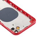Back Housing Cover with Appearance Imitation of iP12 for iPhone XR(Red)