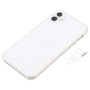 Back Housing Cover with Appearance Imitation of iP12 for iPhone XR(White)