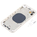 Back Housing Cover with Appearance Imitation of iP12 for iPhone XR(White)