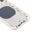 Back Housing Cover with Appearance Imitation of iP12 for iPhone XR(White)