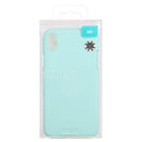 GOOSPERY SOFT FEELING Liquid TPU Drop-proof Soft Case for iPhone XR(Mint Green)