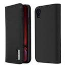 DUX DUCIS WISH Series TPU + PU + Leather Case for iPhone XR, with Card Slots & Wallet (Black)