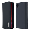 DUX DUCIS WISH Series TPU + PU + Leather Case for iPhone XR, with Card Slots & Wallet (Blue)