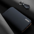 DUX DUCIS WISH Series TPU + PU + Leather Case for iPhone XR, with Card Slots & Wallet (Blue)