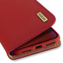 DUX DUCIS WISH Series TPU + PU + Leather Case for iPhone XR, with Card Slots & Wallet (Red)