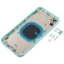 Back Housing Cover with Appearance Imitation of iP11 for iPhone XR (with SIM Card Tray & Side keys)(Green)