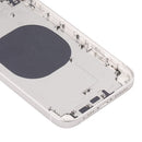 Back Housing Cover with Appearance Imitation of iP13 for iPhone XR(White)