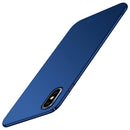 MOFI Frosted PC Ultra-thin Full Coverage Case for iPhone XS(Blue)