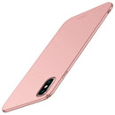 MOFI Frosted PC Ultra-thin Full Coverage Case for iPhone XS(Rose Gold)