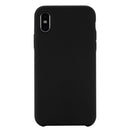Four Corners Full Coverage Liquid Silicone Case for iPhone XR(Black)
