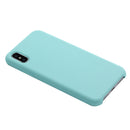 Four Corners Full Coverage Liquid Silicone Case for iPhone XR(Baby Blue)
