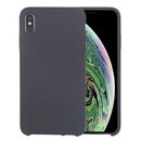 Four Corners Full Coverage Liquid Silicone Case for iPhone XR(Dark Gray)