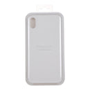 Four Corners Full Coverage Liquid Silicone Case for iPhone XR(White)