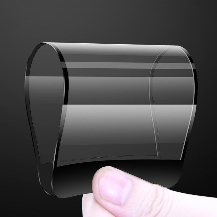 0.1mm 9H Full Screen Flexible Fiber Tempered Glass Film for iPhone 11 Pro / XS / X(Black)