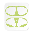 Metal Dustproof Sticker for Apple AirPods 1(Green)