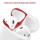 Metal Dustproof Sticker for Apple AirPods 1(Blue)