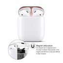 Metal Dustproof Sticker for Apple AirPods 2(Purple)
