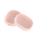 A Pair Full Coverage Anti-scratch Silicone Headphone Protective Case for AirPods Max(Pink)