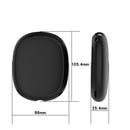 A Pair Full Coverage Anti-scratch Silicone Headphone Protective Case for AirPods Max(White)