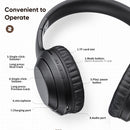 ROCK Space O2 HiFi Bluetooth 5.0 Wireless Headset with Mic, Support TF Card(White)
