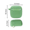 Wireless Earphones Pure Color Silicone Anti-fall Protective Case For JBL TUNE 220TWS(Wine Red)
