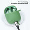 Wireless Earphones Pure Color Silicone Anti-fall Protective Case For JBL TUNE 220TWS(Wine Red)
