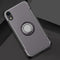 Magnetic 360 Degrees Rotation Ring Armor Protective Case for iPhone XR(Grey)